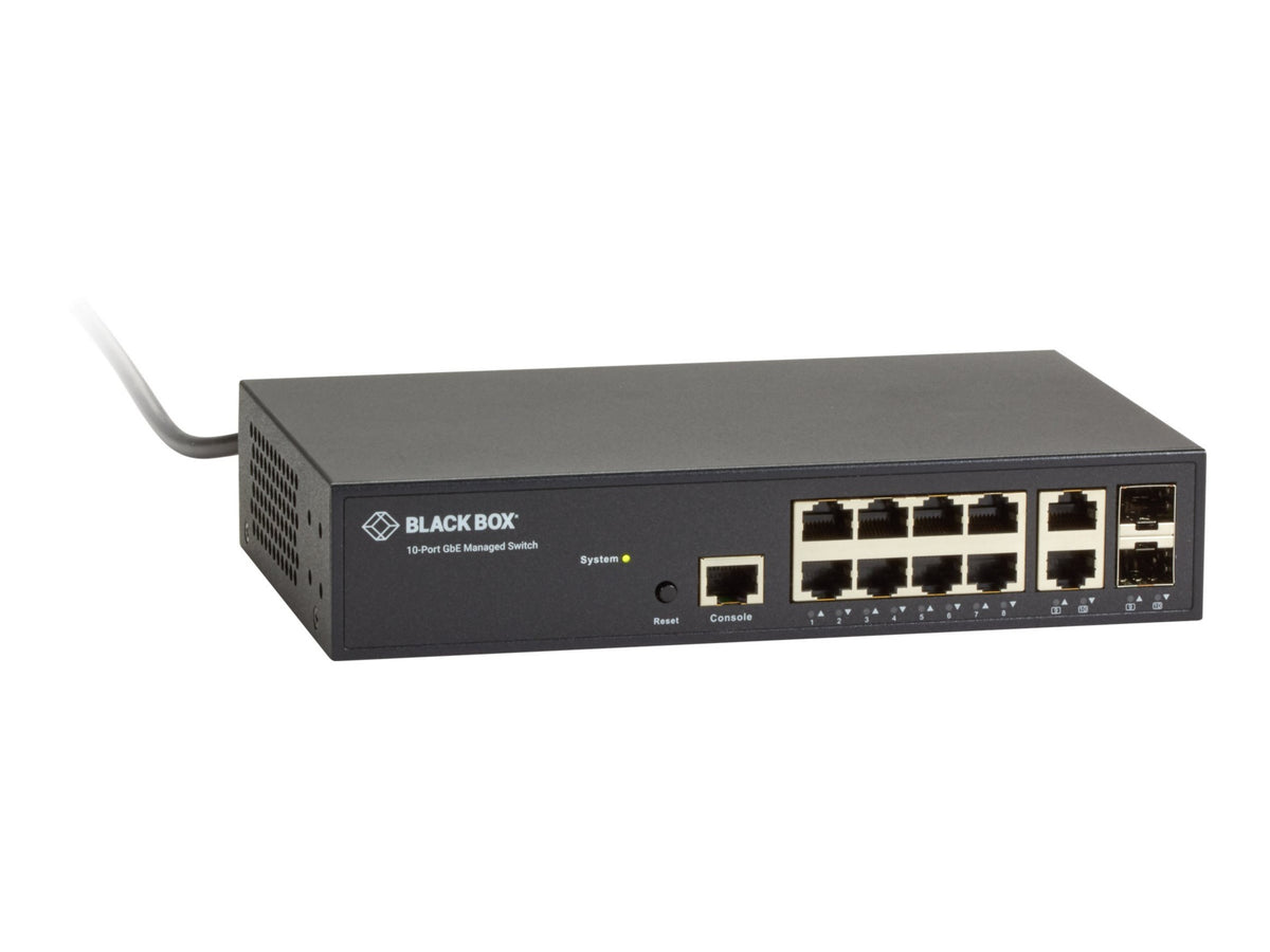 Switch de Red Black Box Gigabit Ethernet Managed Switch - vista 1