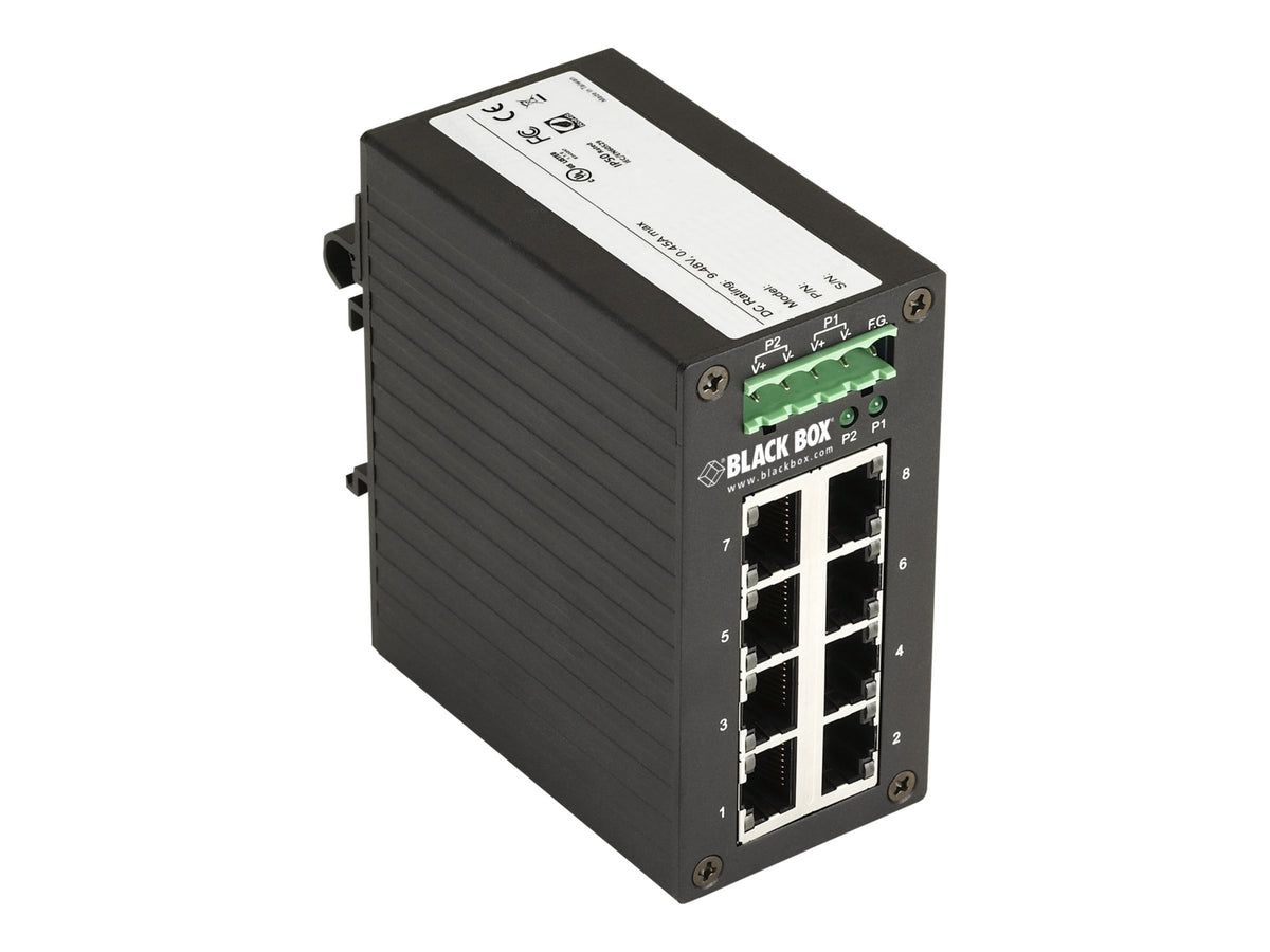Switch de Red Black Box Hardened Gigabit Edge Switch - vista 2