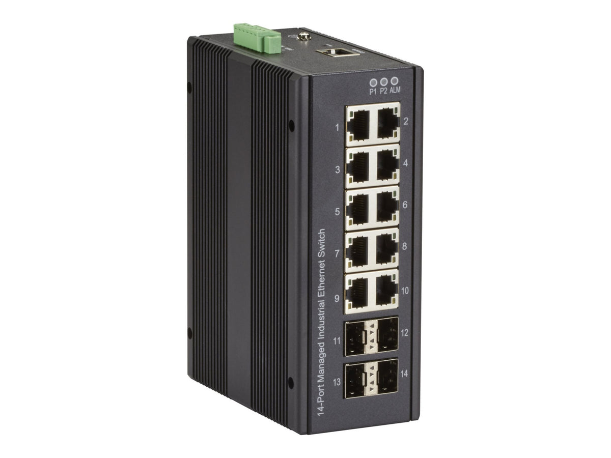 Switch de Red Black Box Industrial Managed Ethernet Switch - vista 3