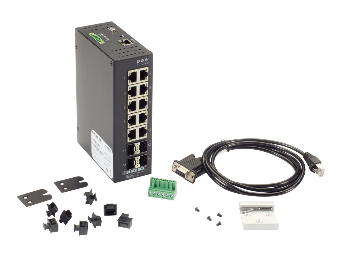 Switch de Red Black Box Industrial Managed Ethernet Switch - vista 7