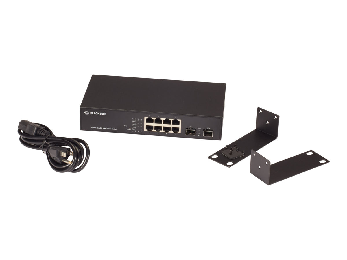 Switch de Red Black Box LGB700 Series Web Smart Gigabit Ethernet Switch - vista 1