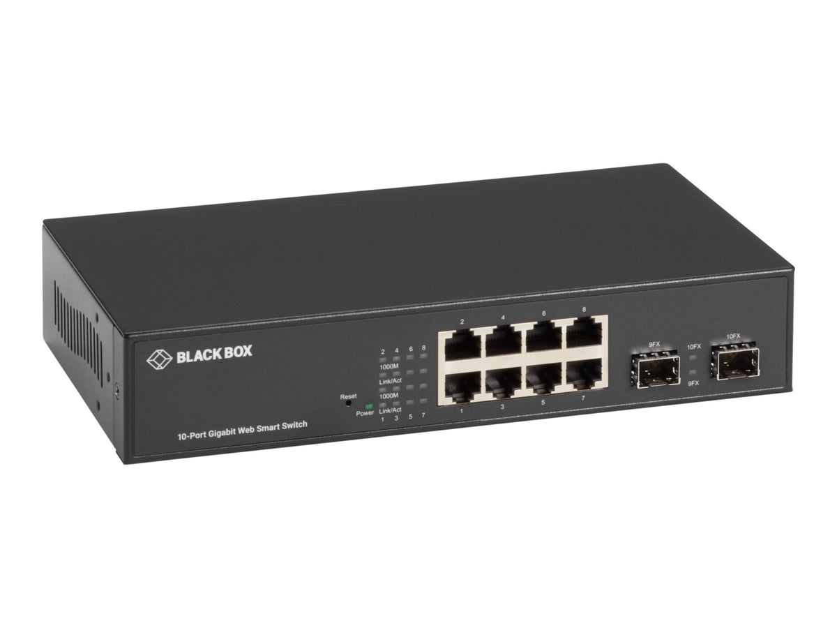 Switch de Red Black Box LGB700 Series Web Smart Gigabit Ethernet Switch - vista 3