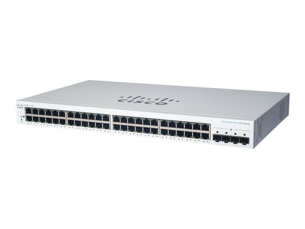 Switch de Red Cisco Business 220 Series CBS220-48P-4X - vista 1