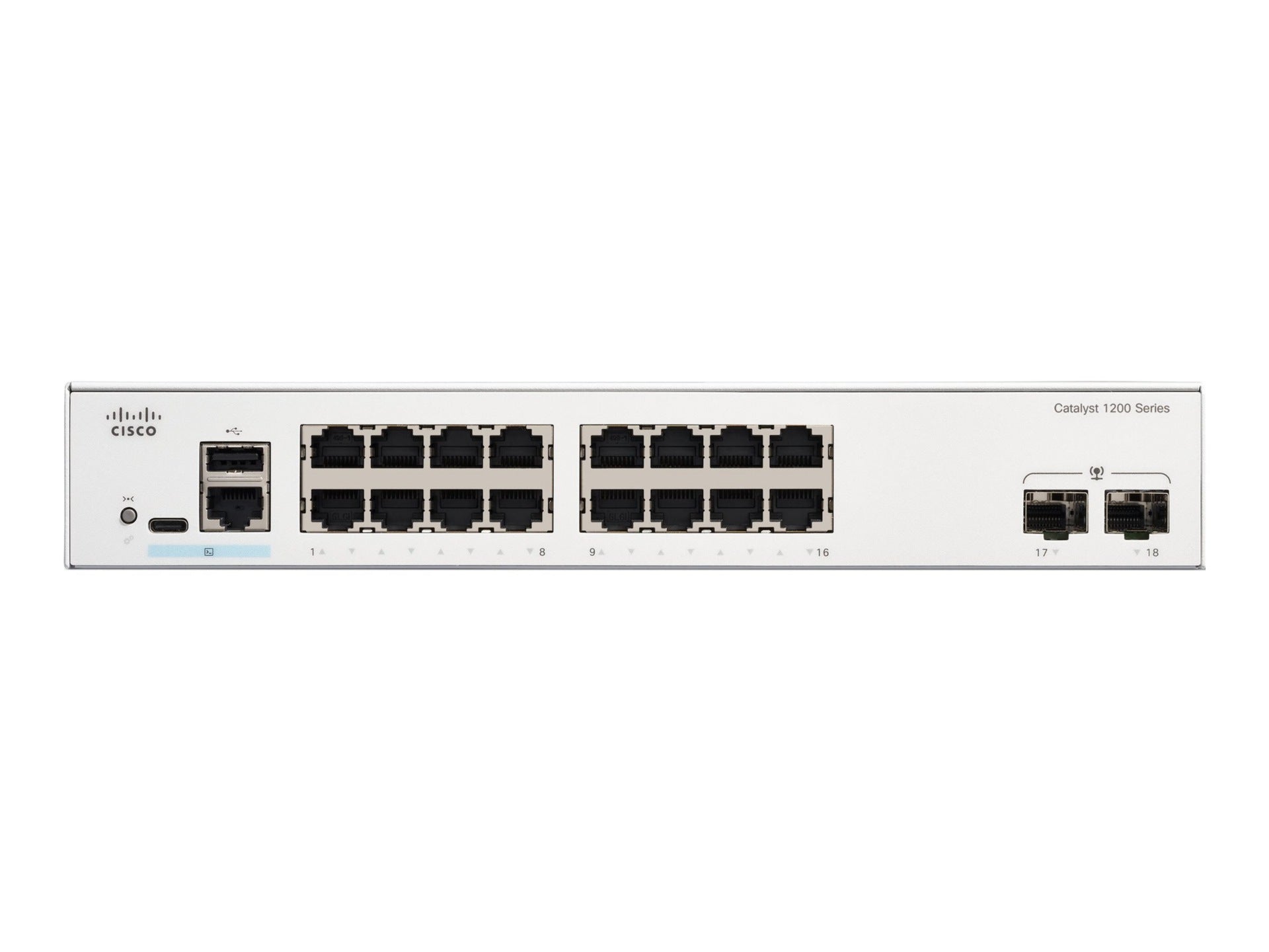 Switch de Red Cisco Catalyst 1200-16T-2G - vista 2