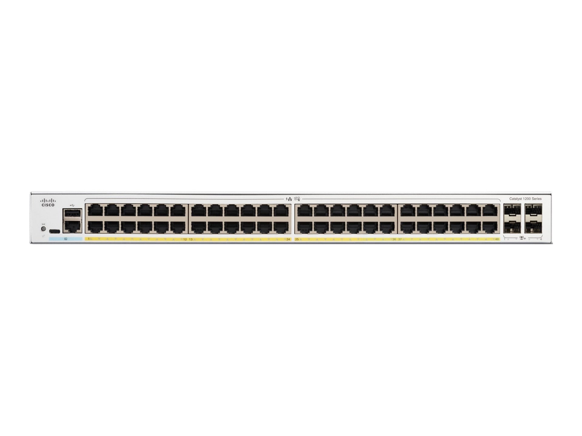 Switch de Red Cisco Catalyst 1200-48P-4X - vista 2
