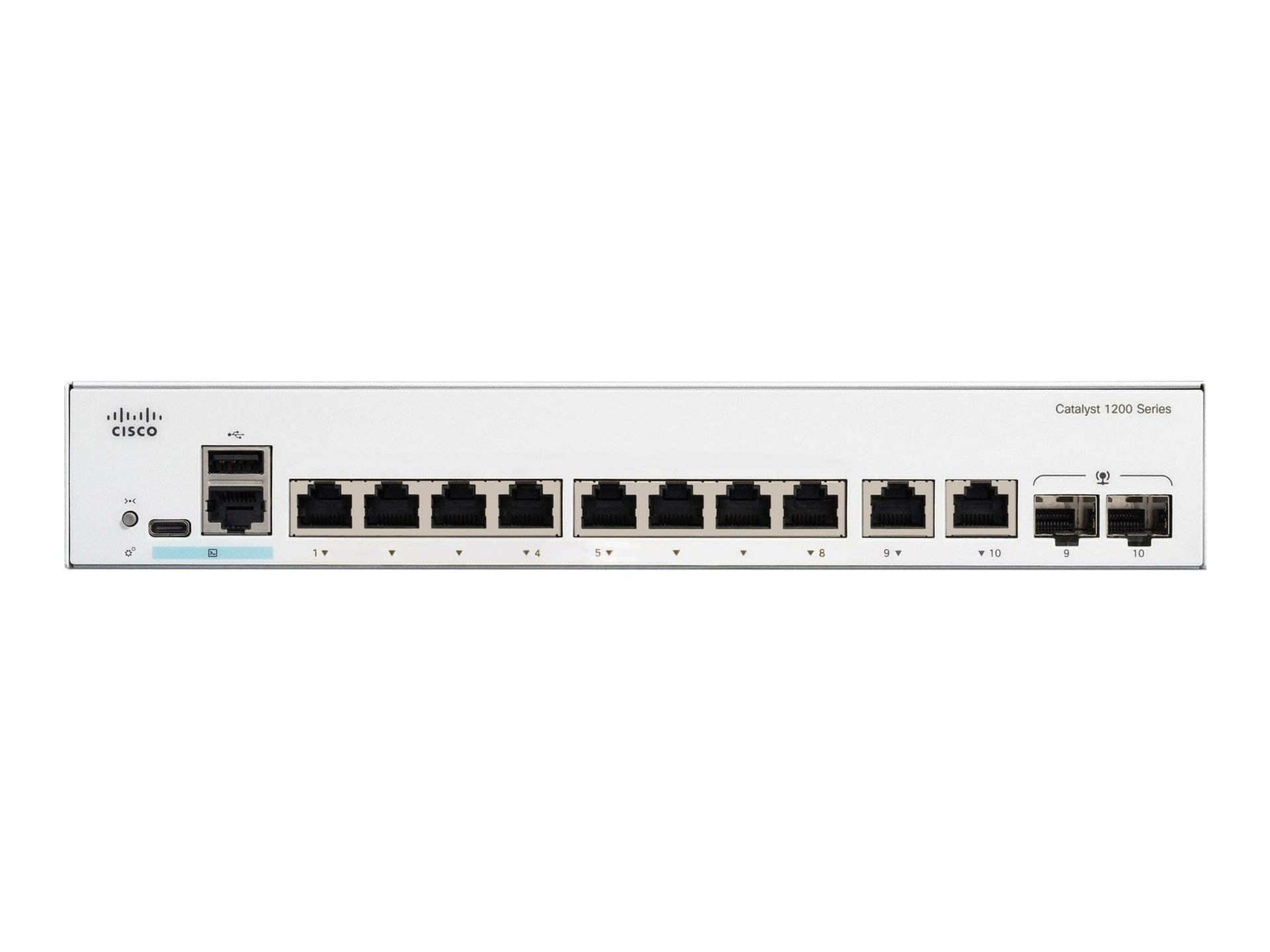 Switch de Red Cisco Catalyst 1200-8T-E-2G - vista 2
