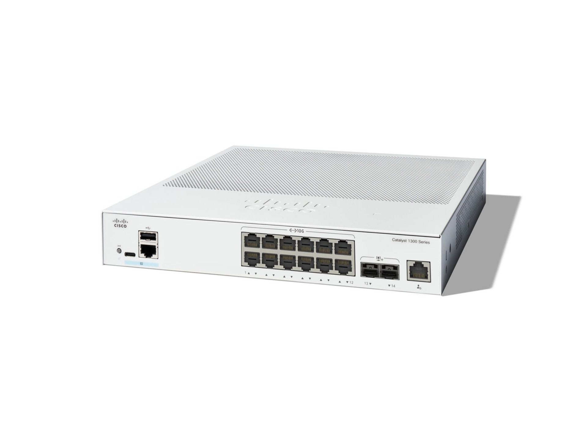 Switch de Red Cisco Catalyst 1300-12XT-2X - vista 1