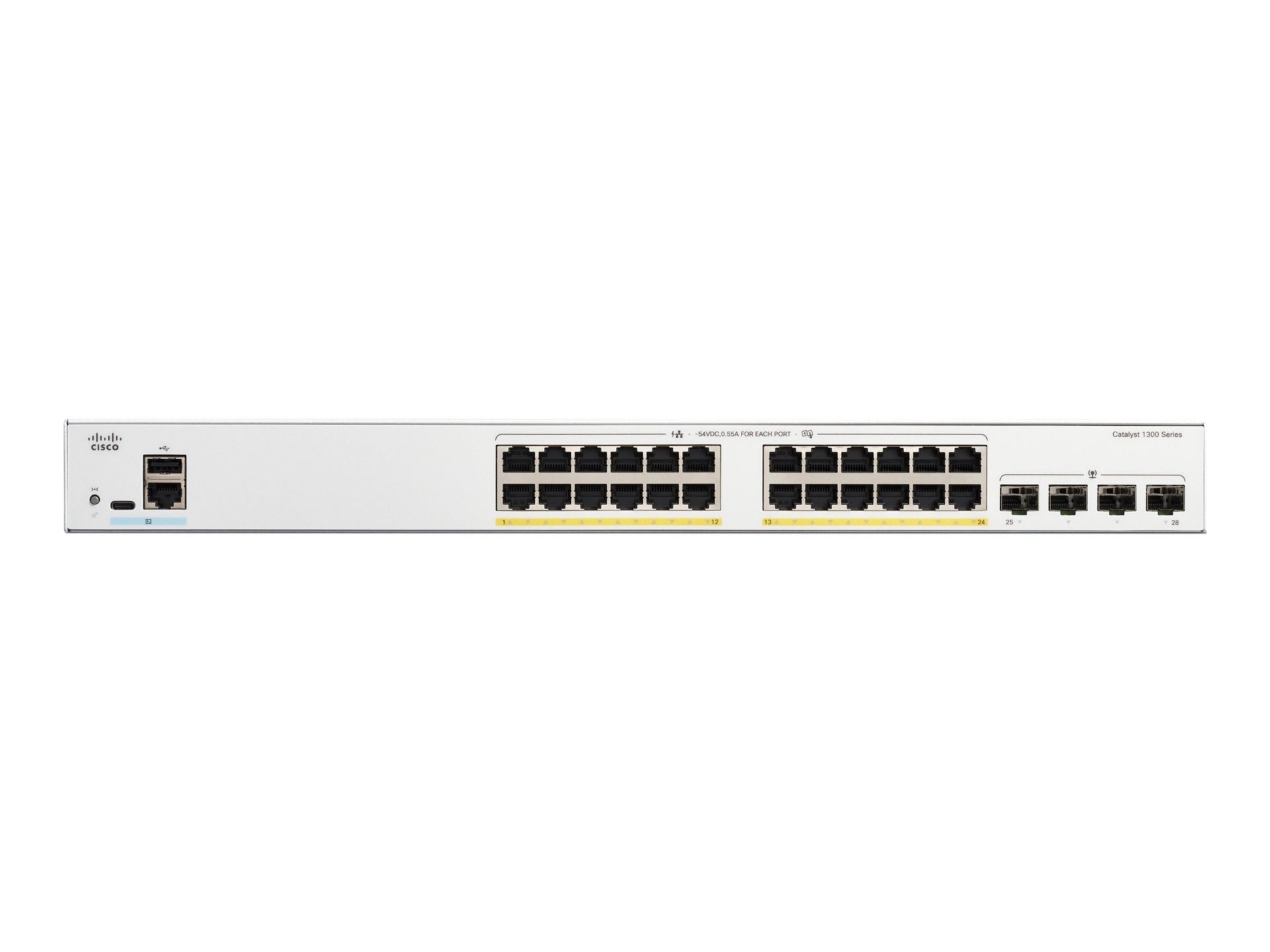 Switch de Red Cisco Catalyst 1300-24FP-4G - vista 3