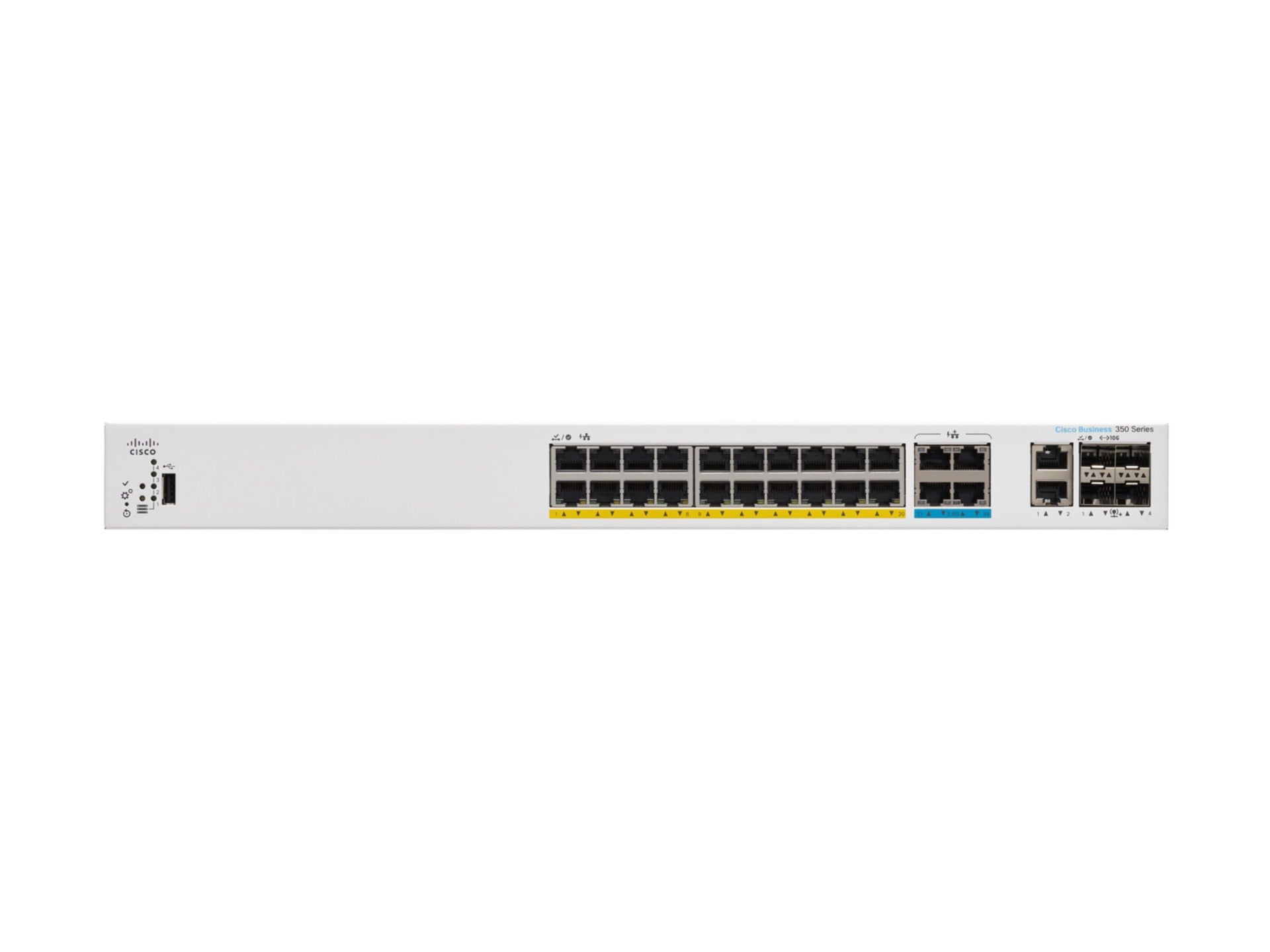 Switch de Red Cisco Catalyst 1300-24MGP-4X - vista 2