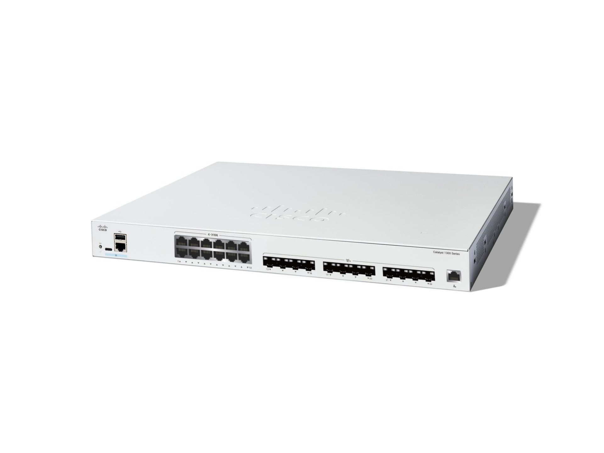 Switch de Red Cisco Catalyst 1300-24XTS - vista 1