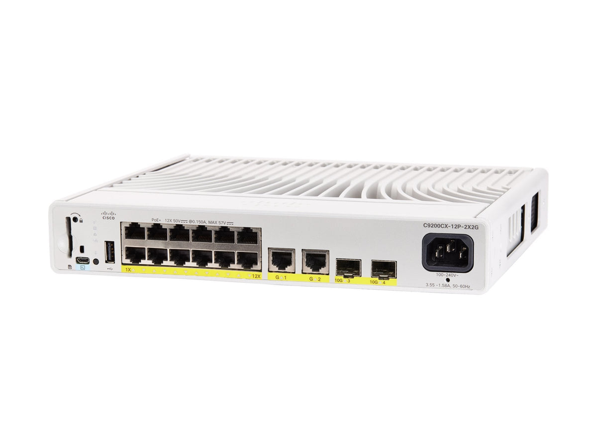 Switch de Red Cisco Catalyst 9200CX - vista 1