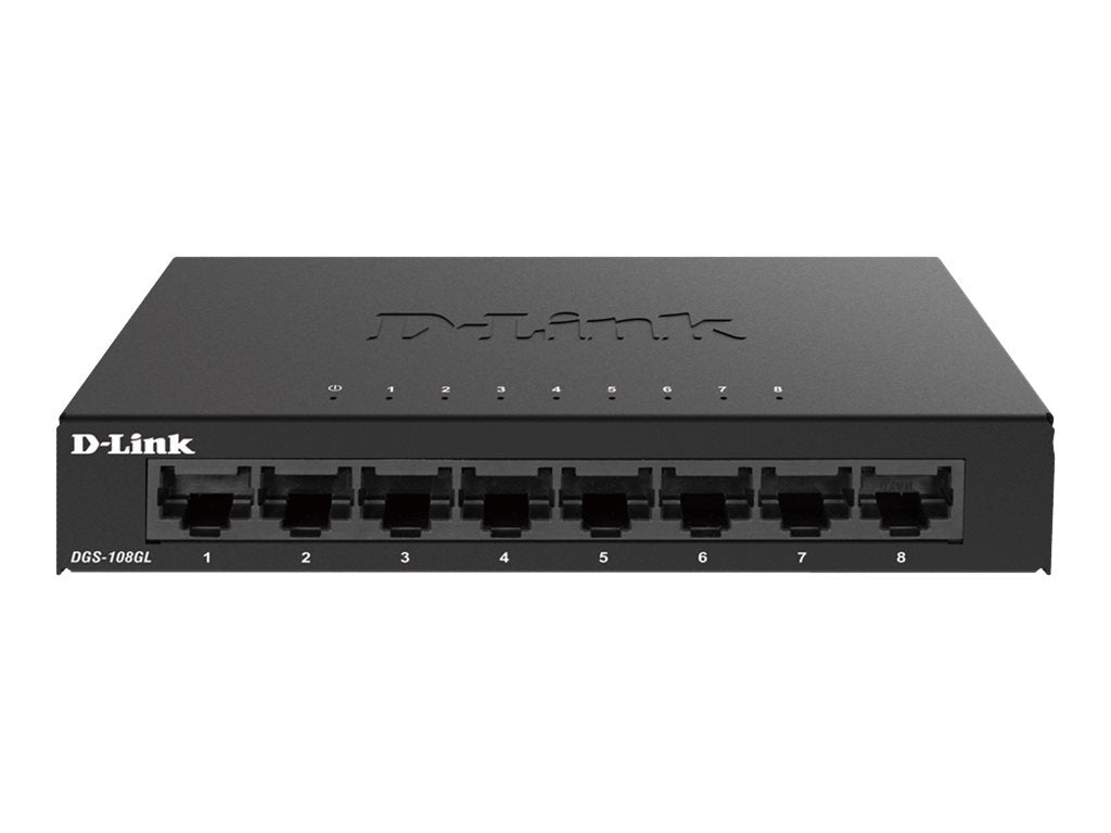 Switch de Red D-Link DGS 108GL - vista 1
