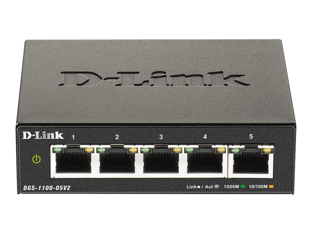 Switch de Red D-Link DGS 1100-05V2 - vista 1