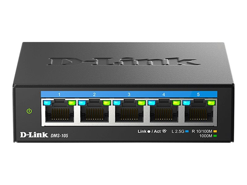 Switch de Red D-Link DMS-105 - vista 1