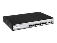 Switch de Red D-Link Web Smart DGS-1210-10MP - vista 1