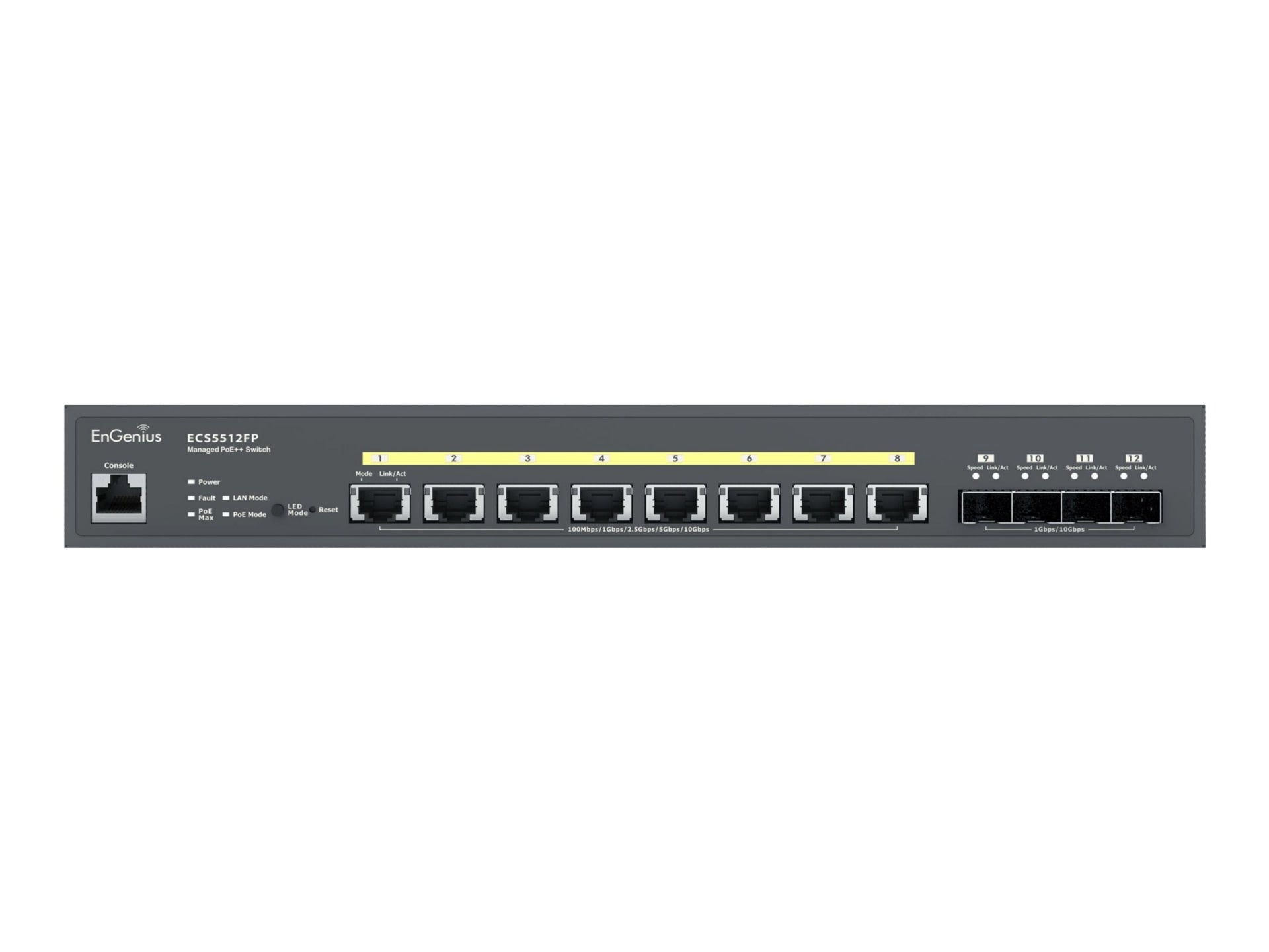 Switch de Red EnGenius Cloud ECS5512FP - vista 1