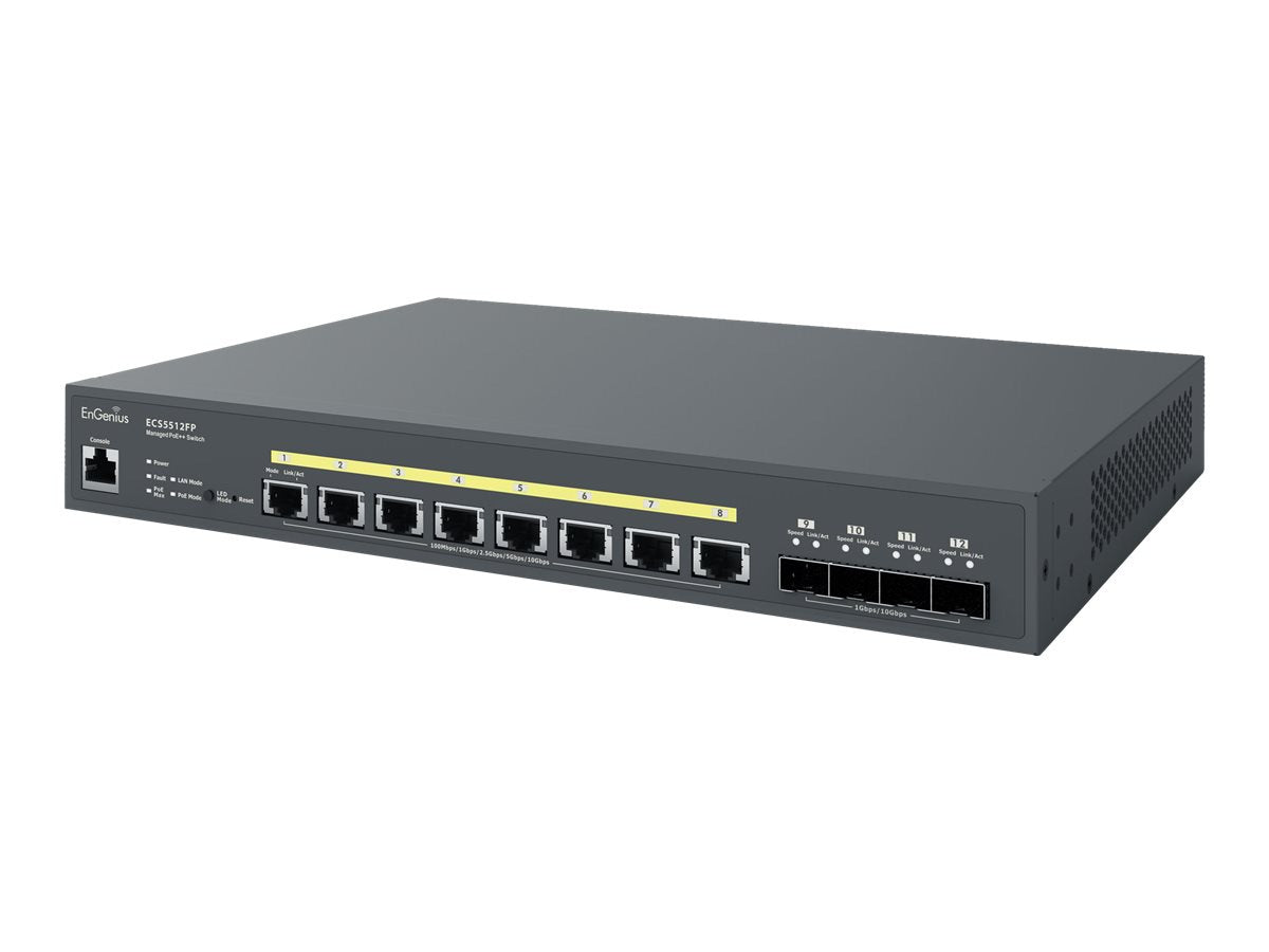 Switch de Red EnGenius Cloud ECS5512FP - vista 3