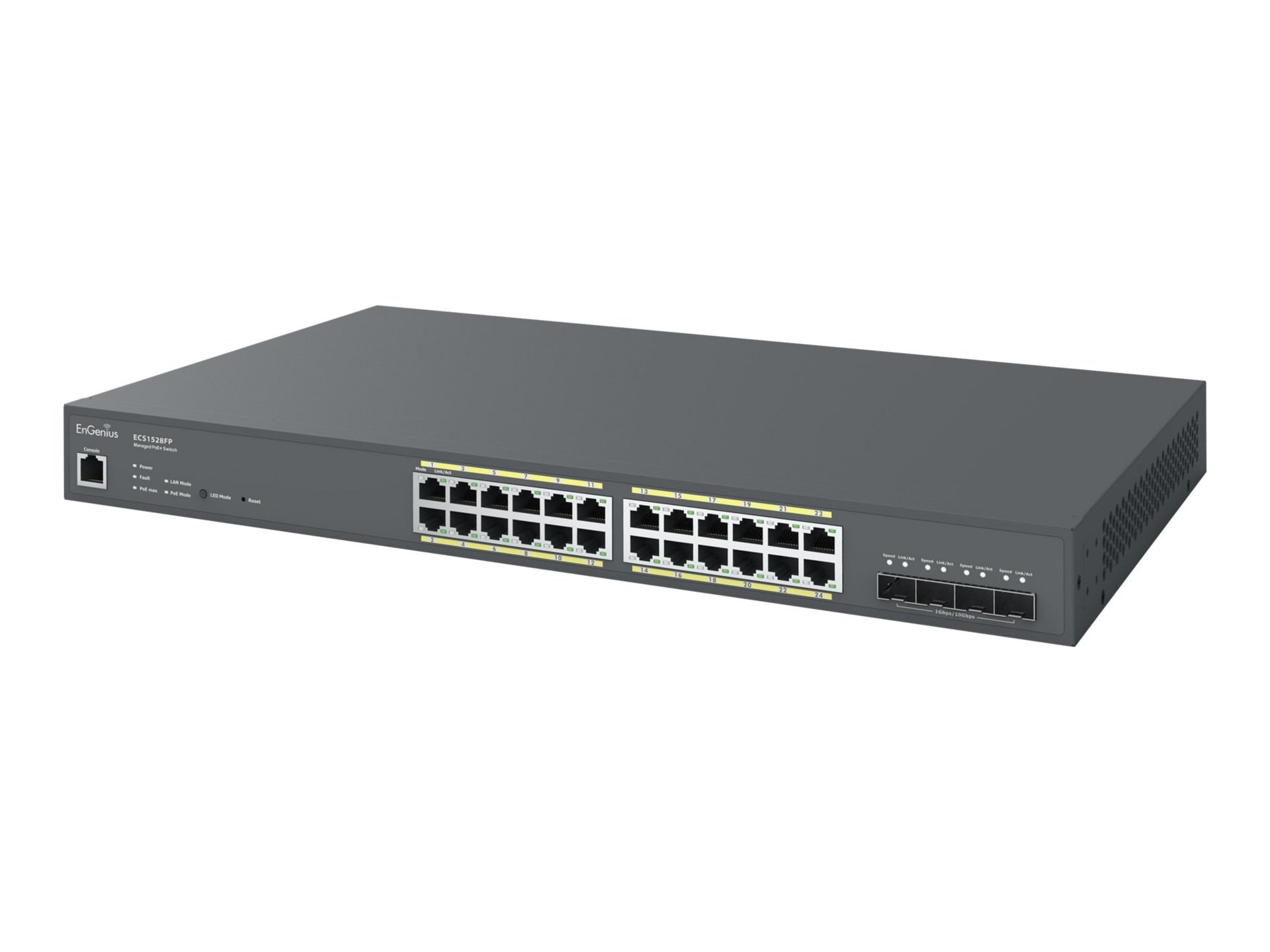 Switch de Red EnGenius Cloud Switch Series ECS1528FP - vista 1