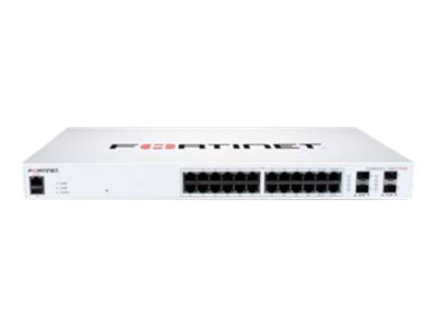 Switch de Red Fortinet FortiSwitch 124F-FPOE - vista 1
