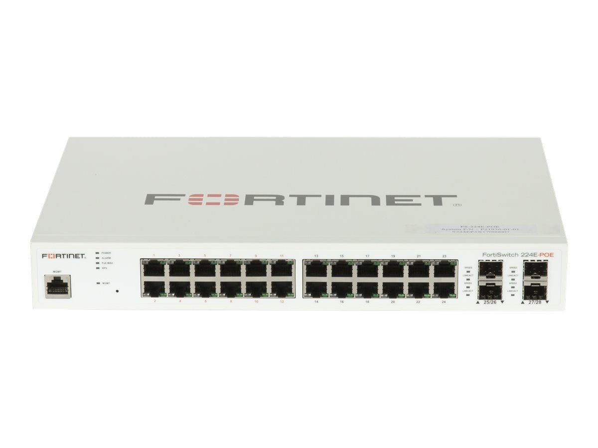 Switch de Red Fortinet FortiSwitch 224E-POE - vista 1