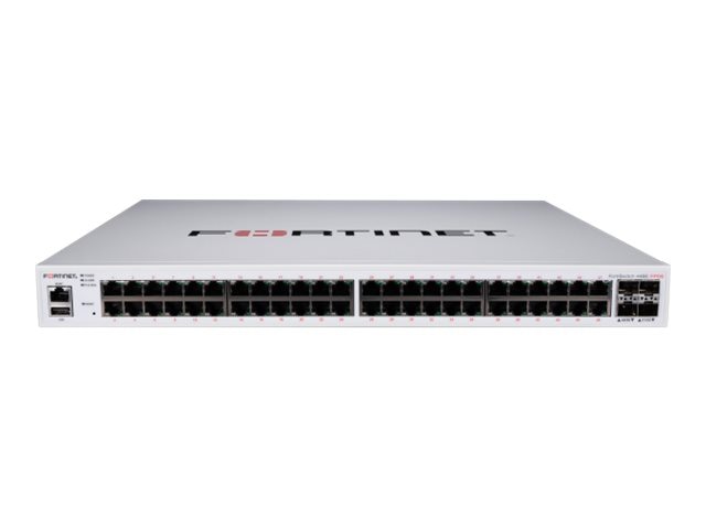 Switch de Red Fortinet FortiSwitch 448E-FPOE - vista 1