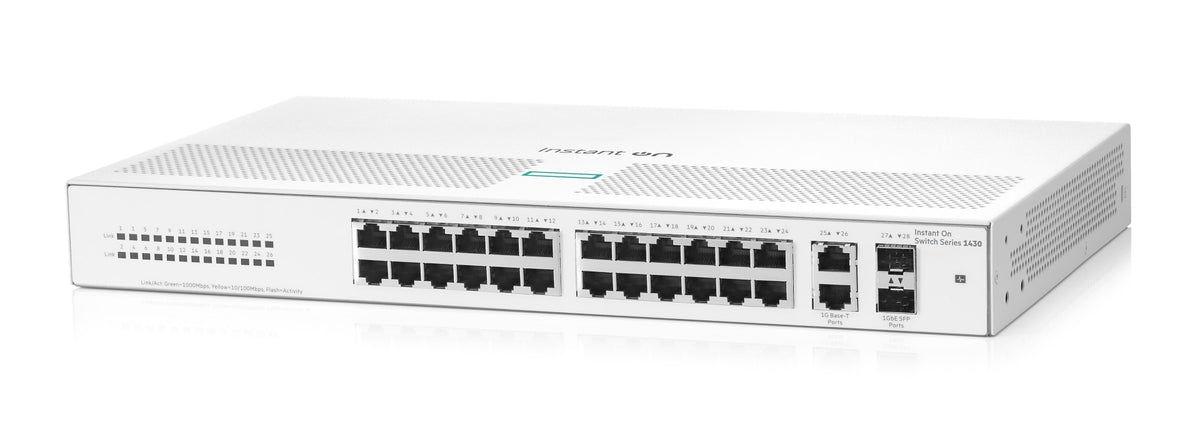 Switch de Red HPE Networking Instant On 1430 26G 2SFP Switch - vista 1