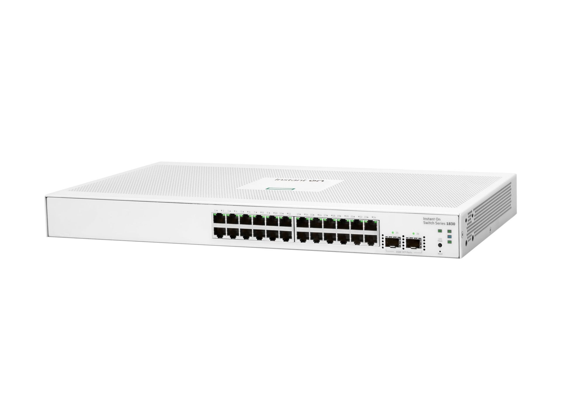 Switch de Red HPE Networking Instant On 1830 24G 2SFP Switch - vista 1