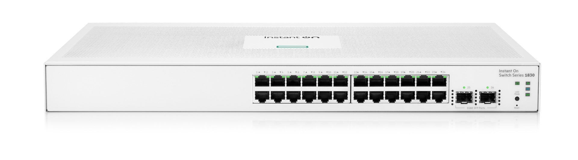 Switch de Red HPE Networking Instant On 1830 24G 2SFP Switch - vista 2