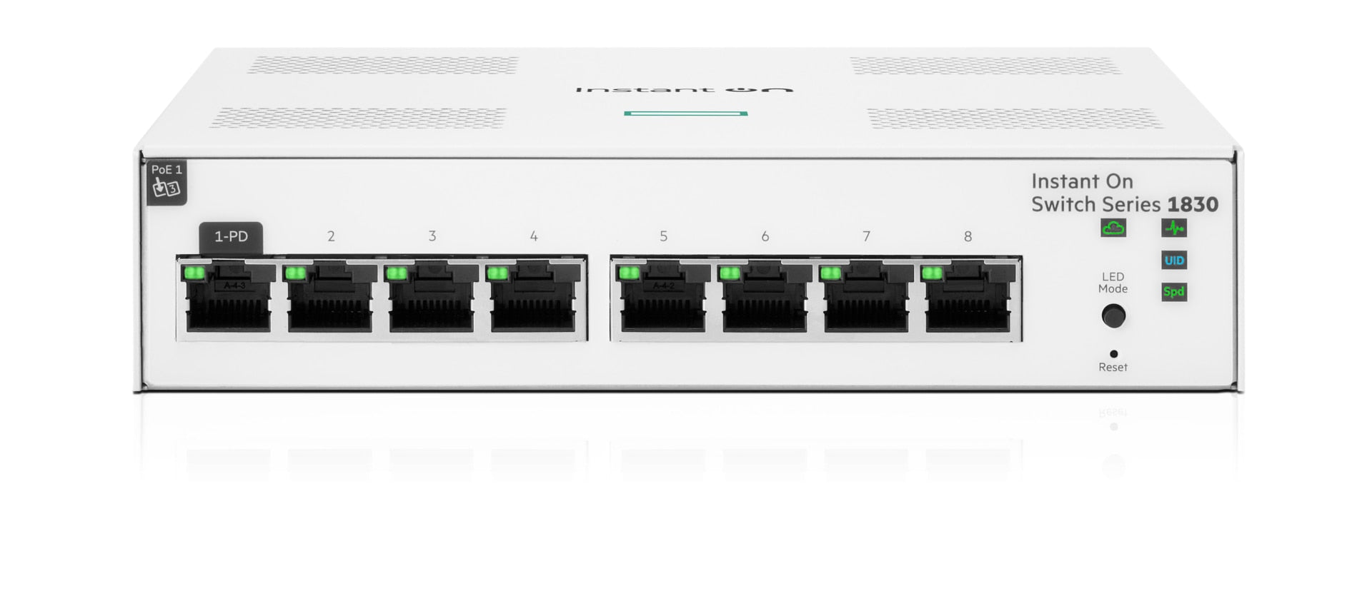 Switch de Red HPE Networking Instant On 1830 8G Switch - vista 2