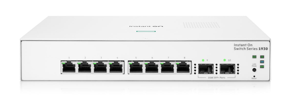 Switch de Red HPE Networking Instant On 1930 8G 2SFP Switch - vista 2