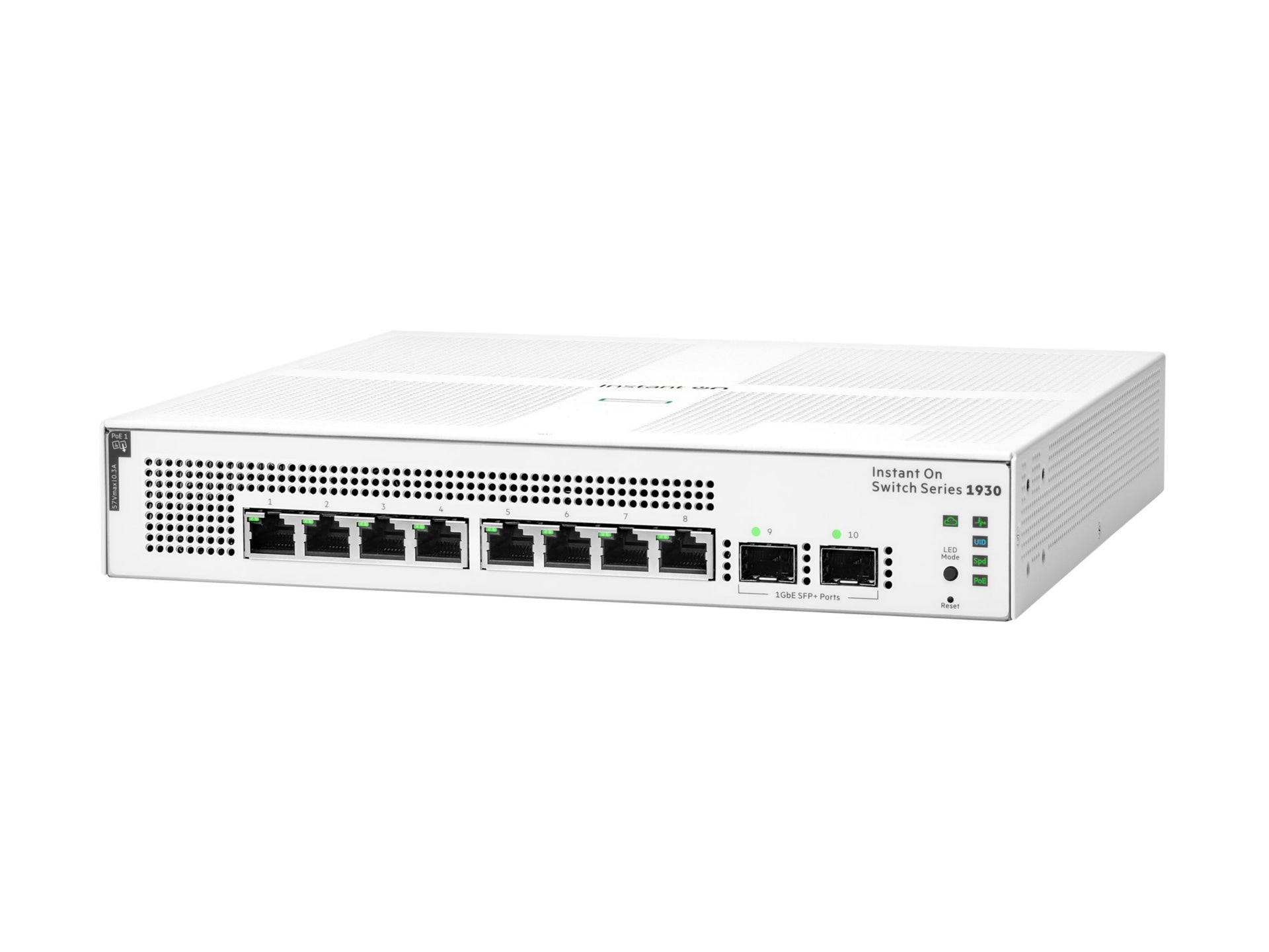 Switch de Red HPE Networking Instant On 1930 8G Class4 PoE 2SFP 124W Switch - vista 1