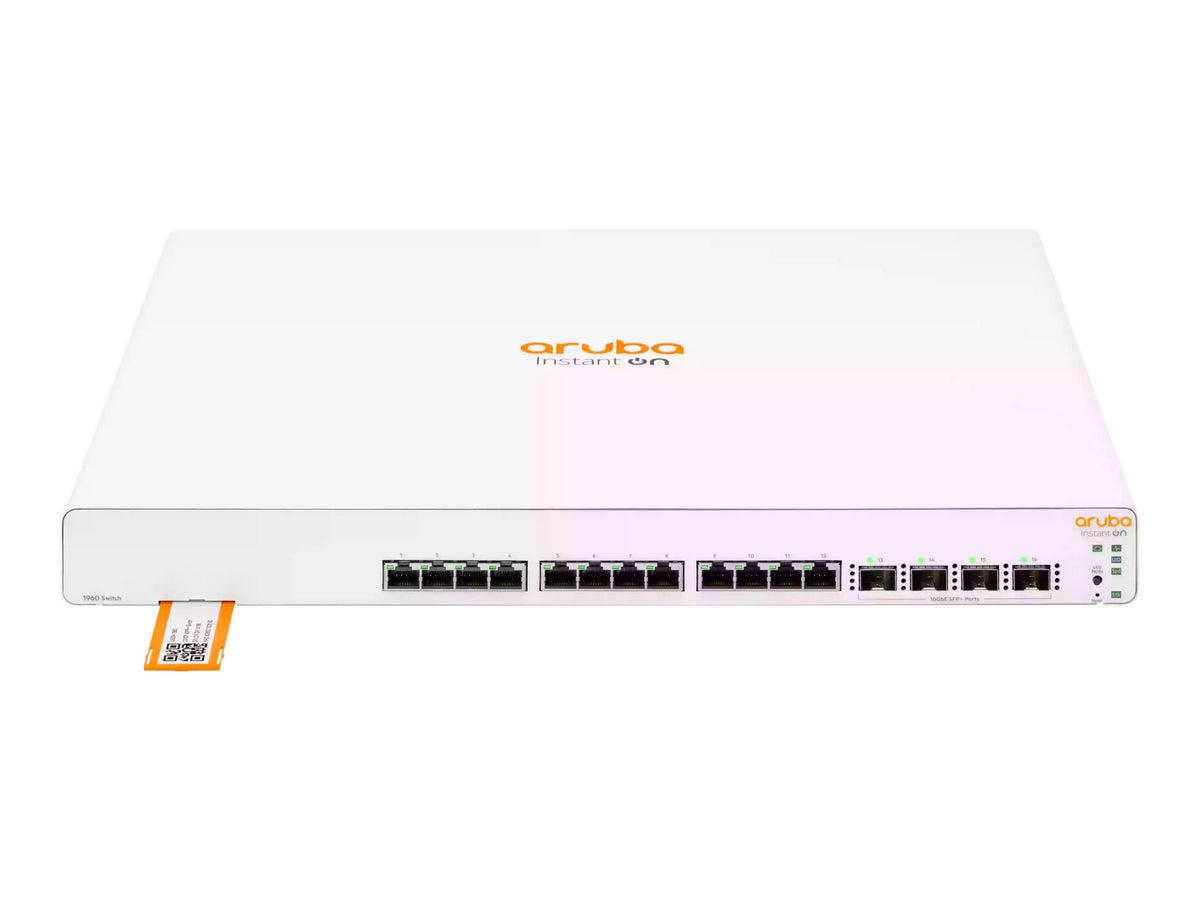 Switch de Red HPE Networking Instant On 1960 12XGT 4SFP+ Switch - vista 4