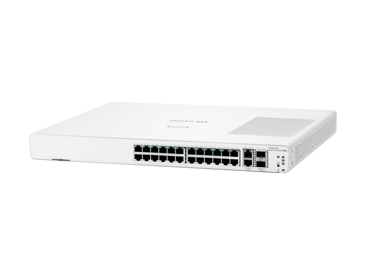 Switch de Red HPE Networking Instant On 1960 24G 2XGT 2SFP+ Switch - vista 1