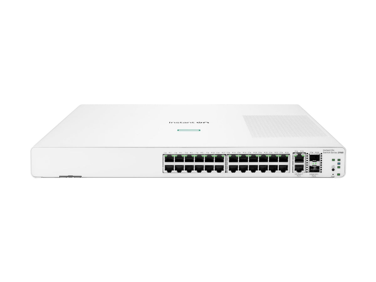 Switch de Red HPE Networking Instant On 1960 24G 2XGT 2SFP+ Switch - vista 3