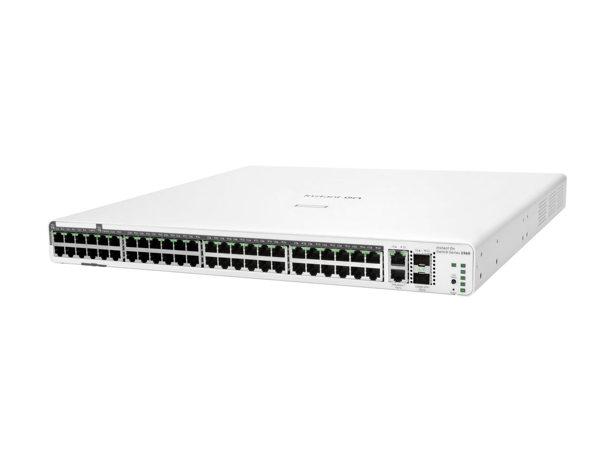 Switch de Red HPE Networking Instant On 1960 48G 2XGT 2SFP+ Switch - vista 2