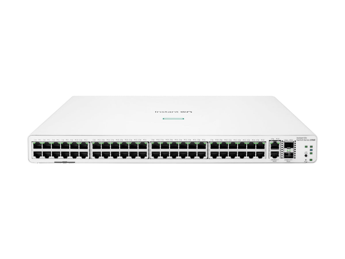 Switch de Red HPE Networking Instant On 1960 48G 2XGT 2SFP+ Switch - vista 3