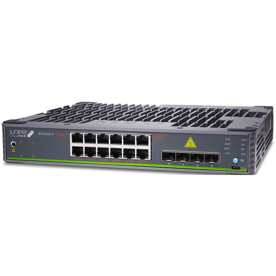 Switch de Red Juniper EX4100-F-12P Ethernet Switch - vista 4