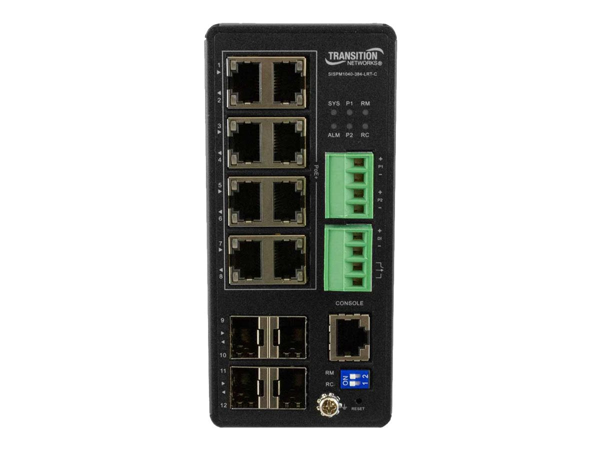 Switch de Red Lantronix SISPM1040-300 Series - vista 2