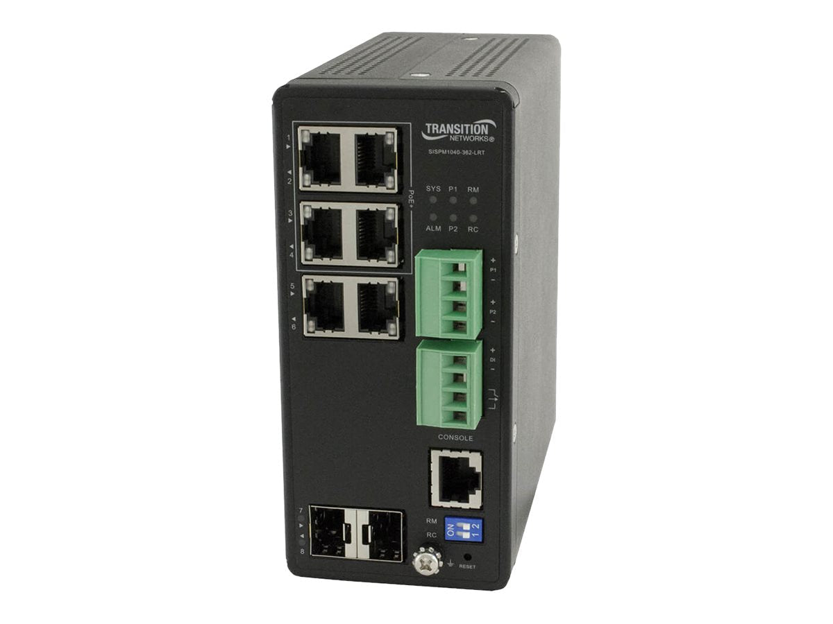 Switch de Red Lantronix SISPM1040-300 Series SISPM1040-362-LRT - vista 1