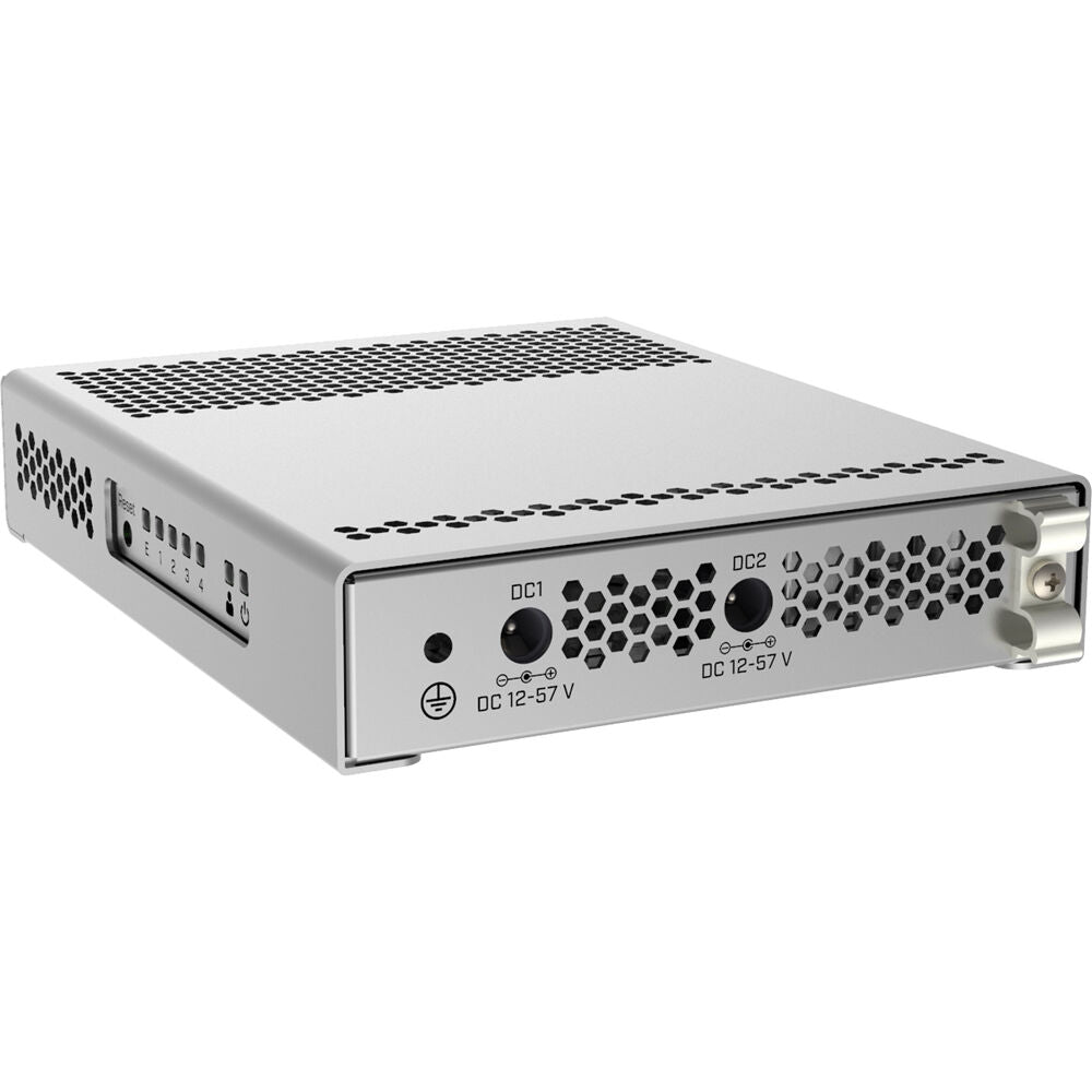 Switch de Red MikroTik CRS305-1G-4S+IN 4-Port 10G SFP+ Managed Router Switch - vista frontal