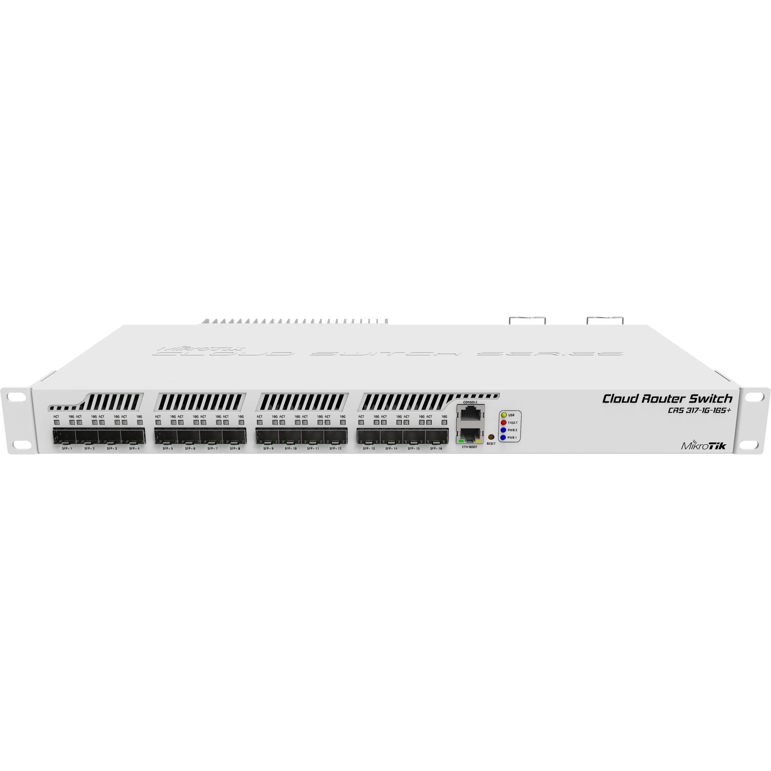 Switch de Red MikroTik CRS317-1G-16S+RM 16-Port 10G SFP+ Managed Network Switch - vista principal