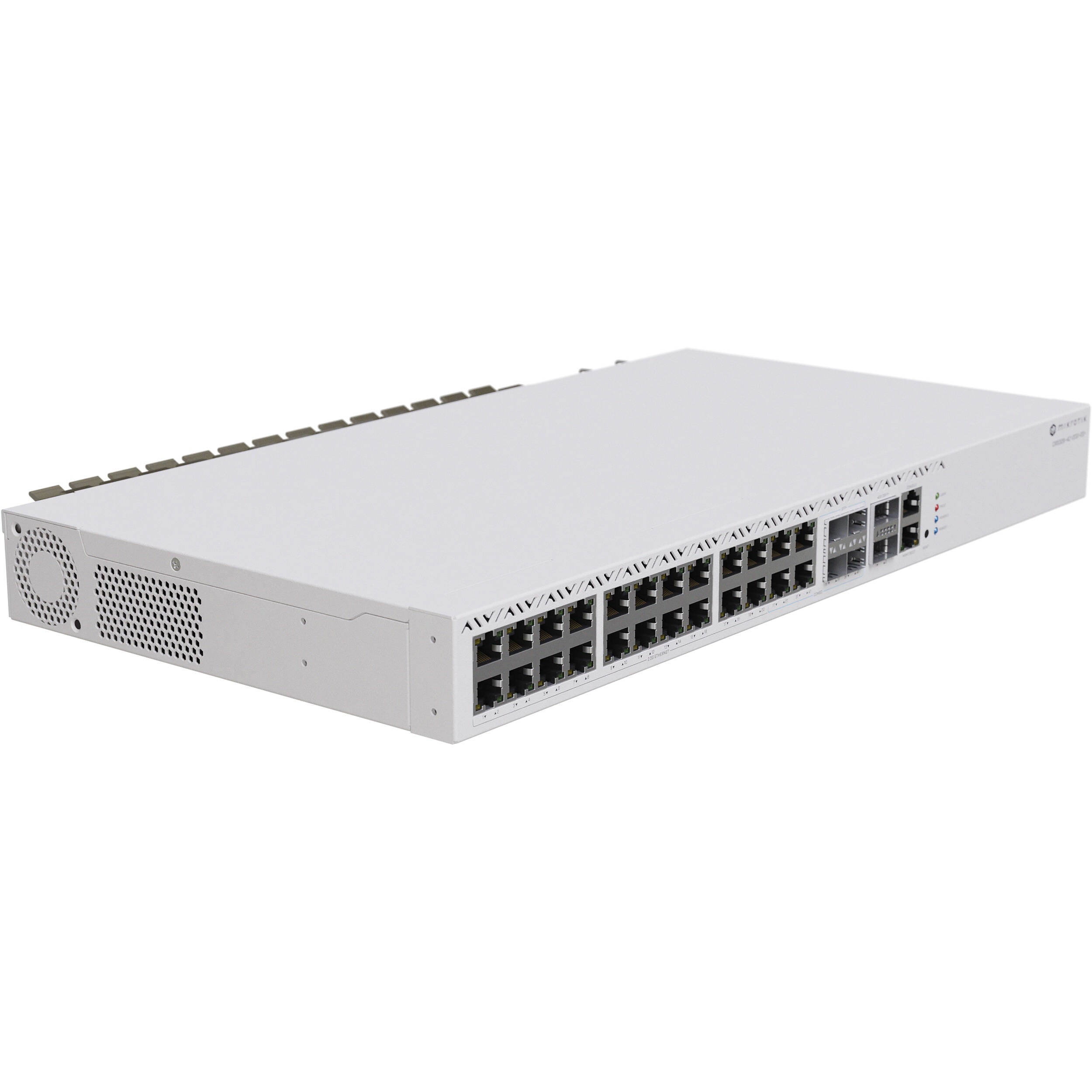 Switch de Red MikroTik CRS326-4C+20G+2Q+RM 24-Port 2.5G Managed Network Switch - vista frontal