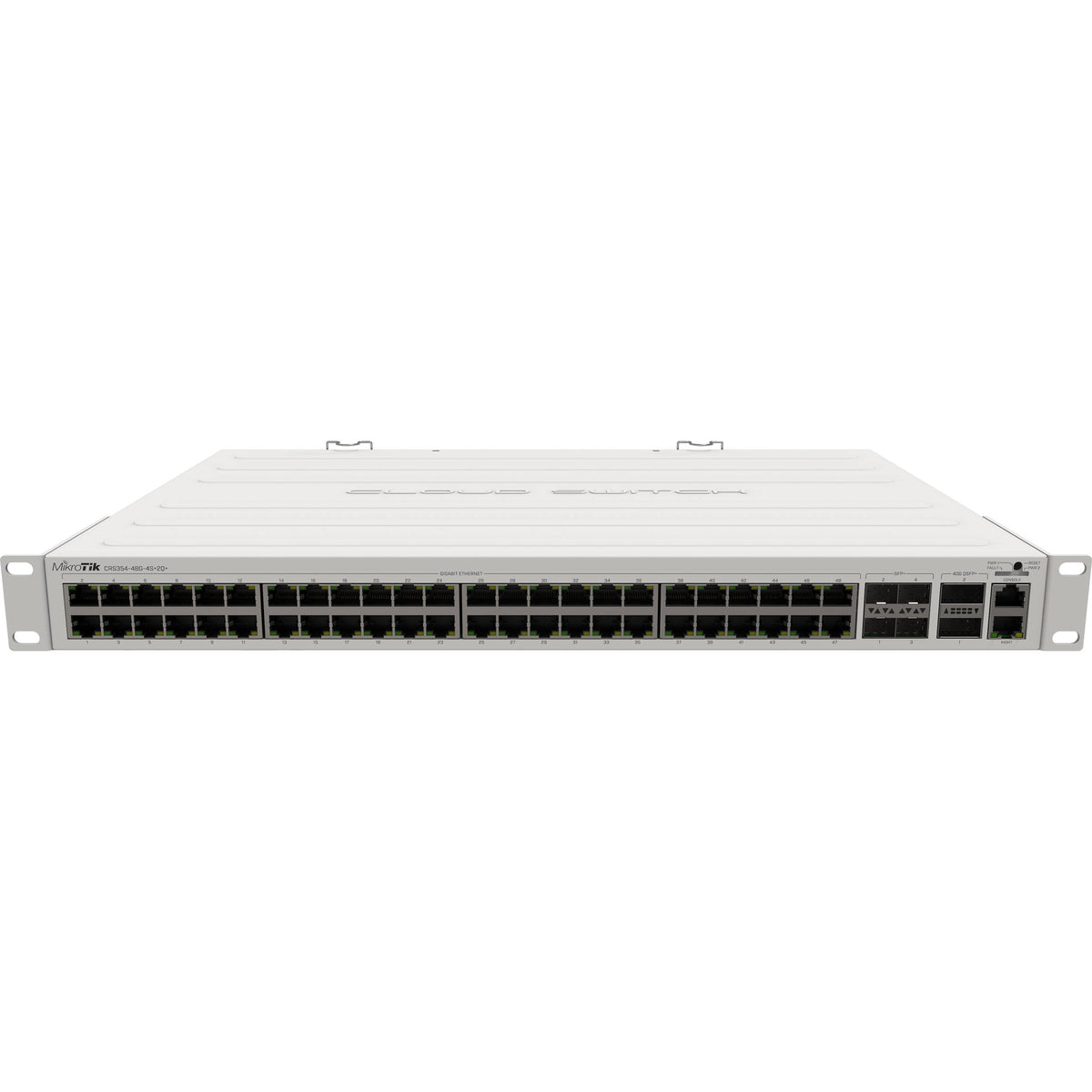 Switch de Red MikroTik CRS354-48G-4S+2Q+RM 48-Port Gigabit Managed Network Switch - vista principal