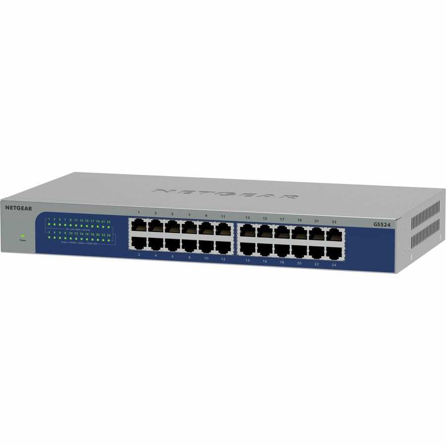 Switch de Red Netgear 24-Port Gigabit Ethernet Switches - vista 7