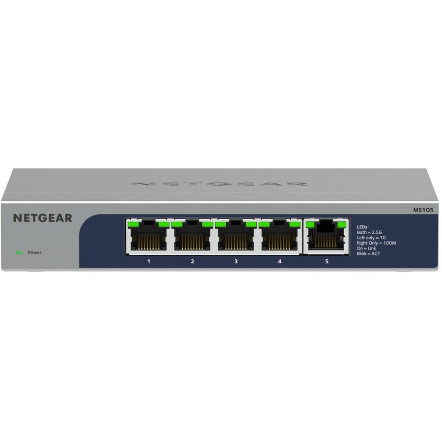 Switch de Red Netgear 5-Port Multi-Gigabit (2.5G) Ethernet Unmanaged Switch - vista 2