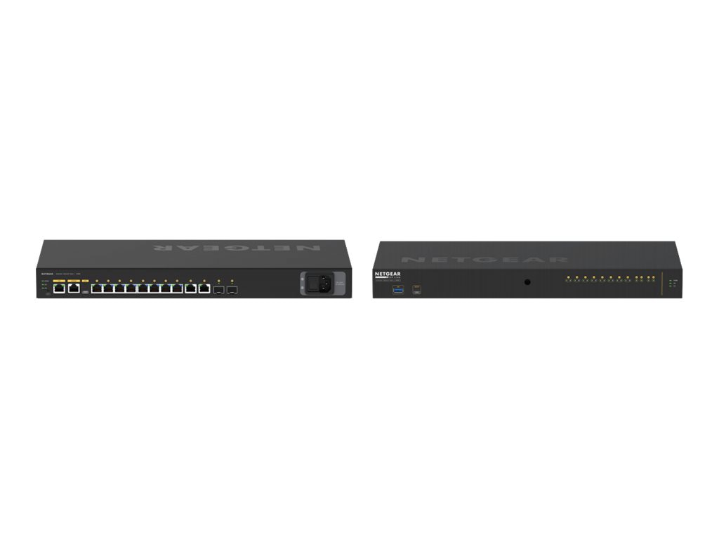 Switch de Red Netgear AV Line M4250-10G2XF-PoE+ Ethernet Switch - vista 5