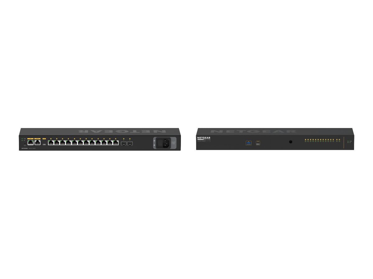 Switch de Red Netgear AV Line M4250-12M2XF 12x2.5G and 2xSFP+ Managed Switch (MSM4214X) - vista 3