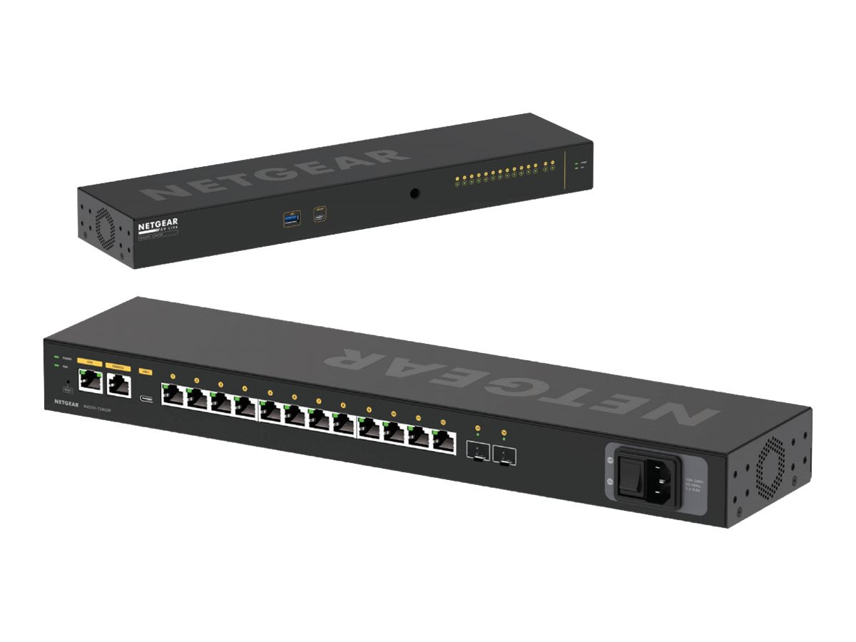 Switch de Red Netgear AV Line M4250-12M2XF 12x2.5G and 2xSFP+ Managed Switch (MSM4214X) - vista 4