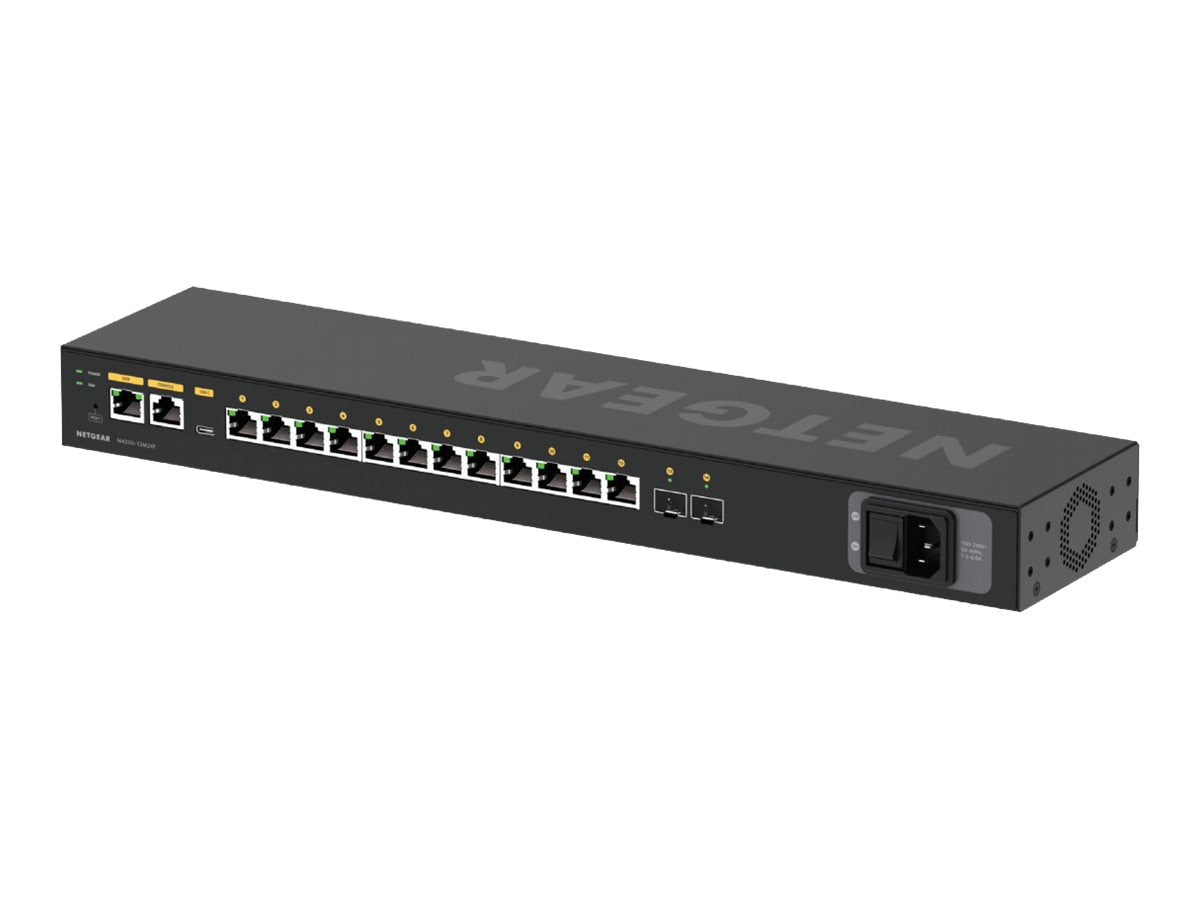 Switch de Red Netgear AV Line M4250-12M2XF 12x2.5G and 2xSFP+ Managed Switch (MSM4214X) - vista 5