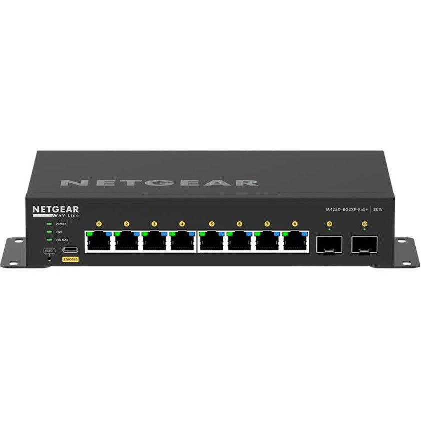 Switch de Red Netgear AV Line M4250 GSM4210PX Ethernet Switch - vista 1